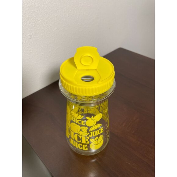 Vintage Anchor Hocking Juice Bottle With Screw Cap - Picture 3 of 4